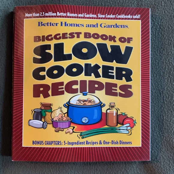 Lot of 3 Slow Cooker cookbooks. Includes Betty Crocker, Better Homes and Gardens - Picture 5 of 10